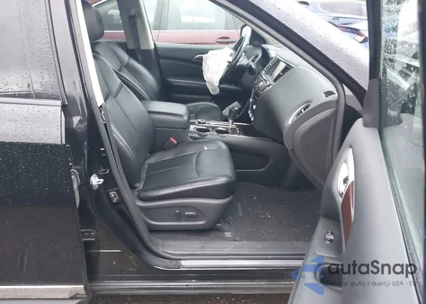 2014 Nissan Pathfinder Platinum from USA, damaged, VIN 5N1AR2MM3EC704875